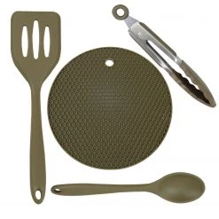 Best Pirce 🔥 Trakker Armolife Silicone Utensil Set Cooking Equipment ✔️ -Trakker Sales Shop trakker armolife silicone utensil set 6