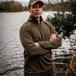New 👍 Trakker Half Zip Top with UV Sun Protection Clothing 💯 -Trakker Sales Shop trakker spf half zip 8
