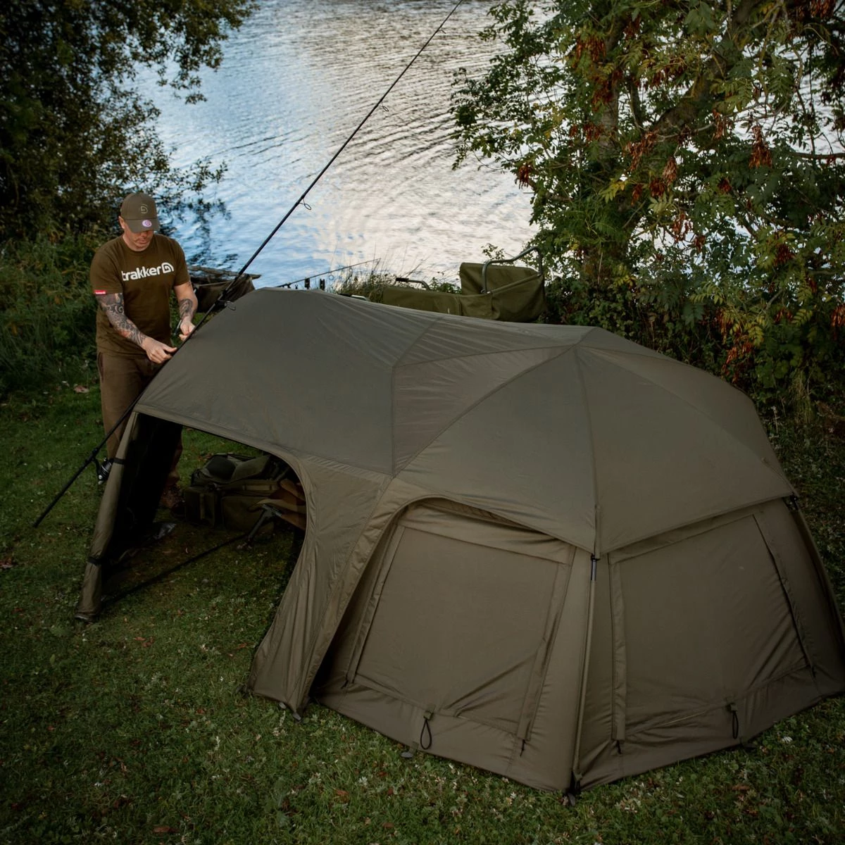 Best deal 𧨠Trakker Tempest 100 Brolly Aquatexx EV 1.0 Social Cap Bivvy Accessories π₯ 3 Best deal 𧨠Trakker Tempest 100 Brolly Aquatexx EV 1.0 Social Cap Bivvy Accessories π₯ - Image 3