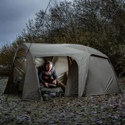 Cheapest 🔥 Trakker Tempest Brolly 100T Social Cap Bivvy Accessories 😀