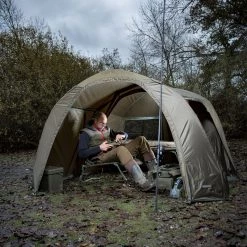 Cheapest 🔥 Trakker Tempest Brolly 100T Social Cap Bivvy Accessories 😀 -Trakker Sales Shop trakker tempest brolly 100t social cap 4 1